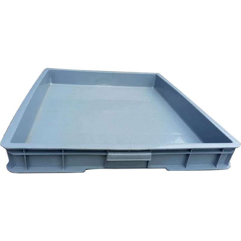联生塑料周转箱大号塑料方盘720*600*80方箱食品运输胶箱厂家直销