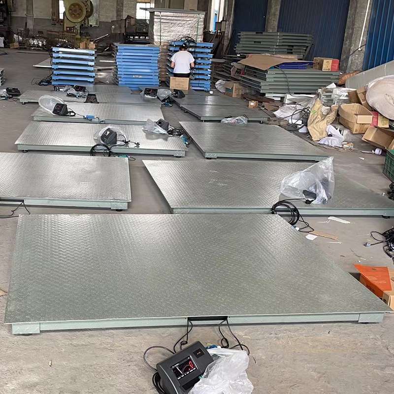 1吨电子地磅2吨工业平台秤仓库原材料称重小型电子磅秤3吨小地磅