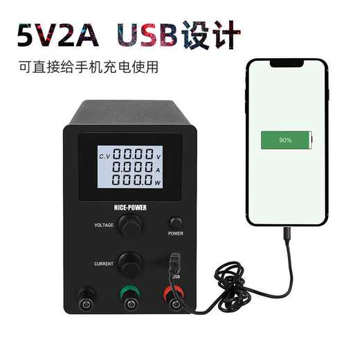 NICE-POWER直流稳压电源R-SPS605D开关电源60V5A维修电源液晶屏