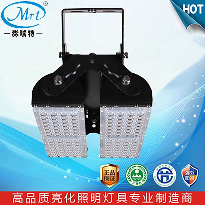 LED单色RGBW隧道广告牌码头可调角度模组投光投射塔吊高杆灯240W