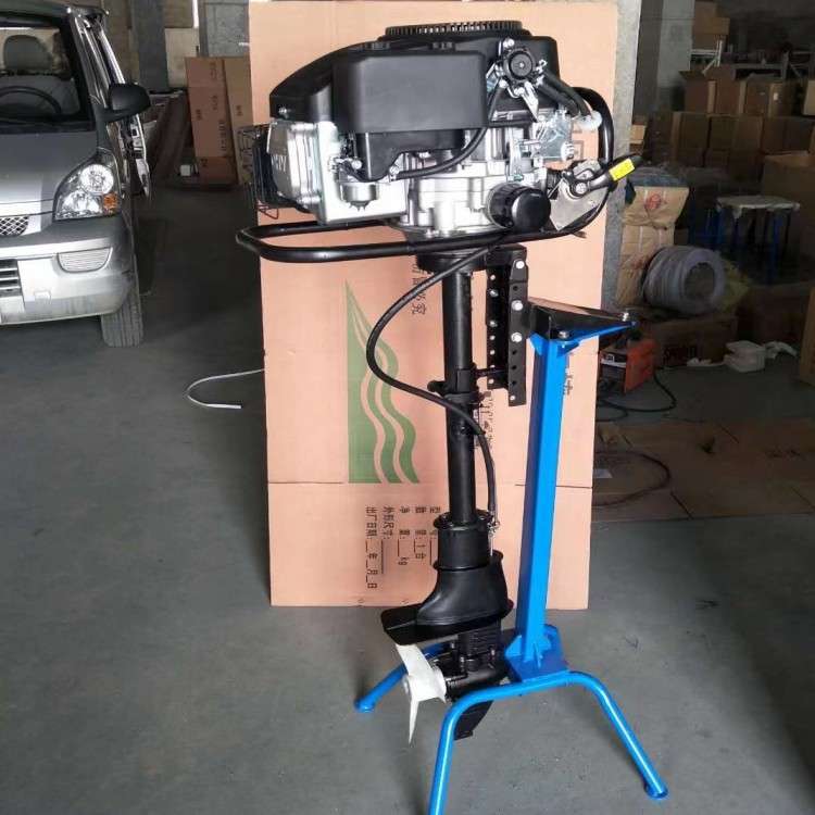 大马力低噪音用挂浆机 小型电动推进器 养殖船用汽油柴油挂桨机