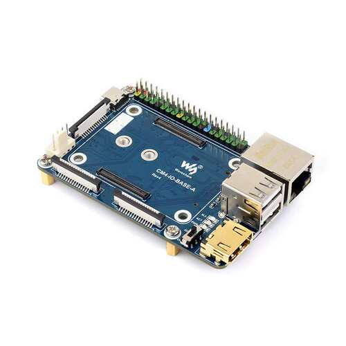 树莓派Compute Module 4核心板底板 CM4 HDMI/网口/CSI 接口扩展