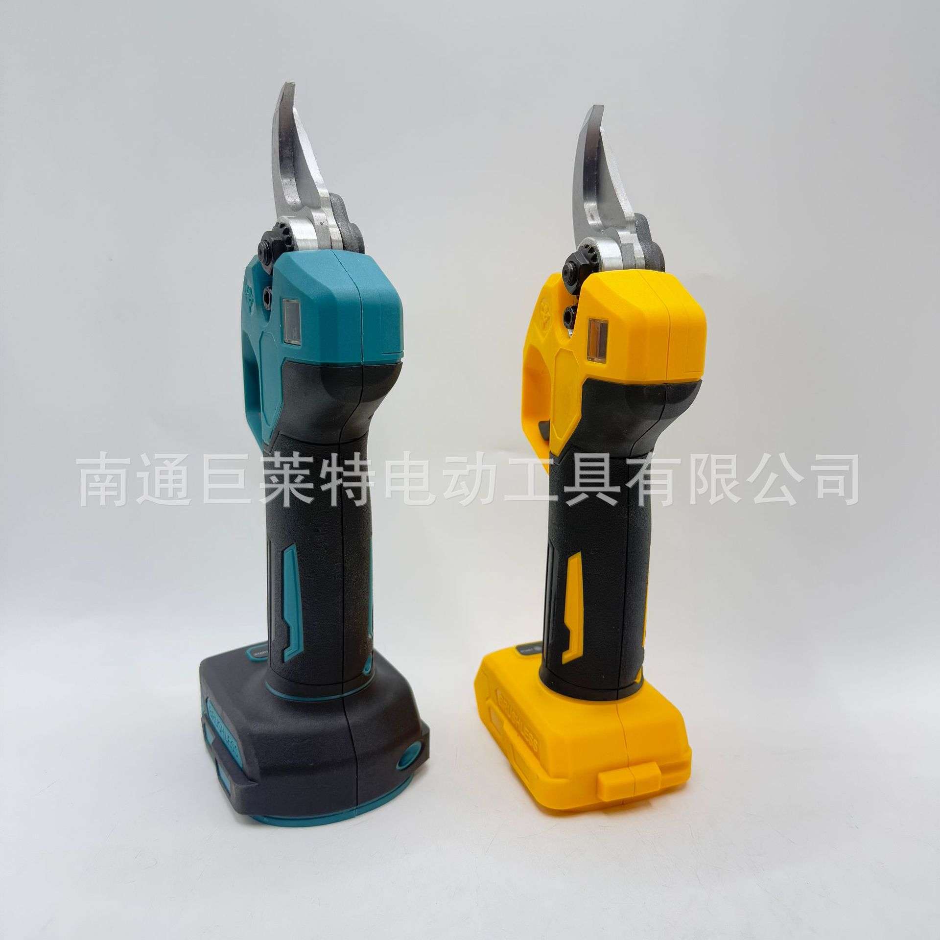 跨境代发锂电树枝剪便携式园林电动工具牧田款德伟款插脚