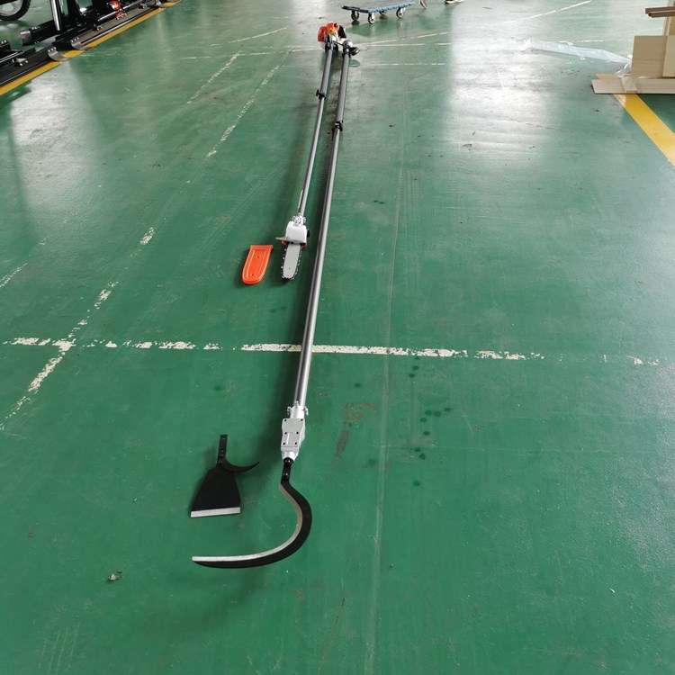 5.2米伸缩加长棕榈修剪机 大功率汽油动力园林工具伸缩高枝锯现货