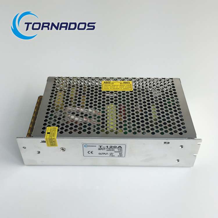 120W三路电压输出开关电源5V11A+12V5A-5V1A三组直流电源T-120A