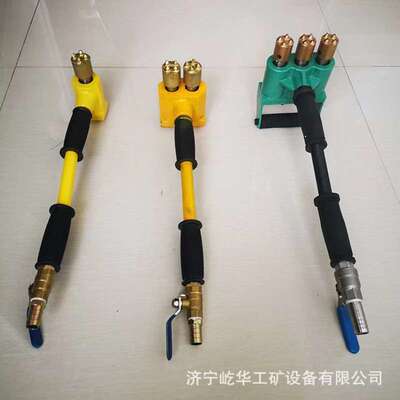屹华 单头双头三头手持式混凝土气动凿毛机地面桥梁墙面拉毛机