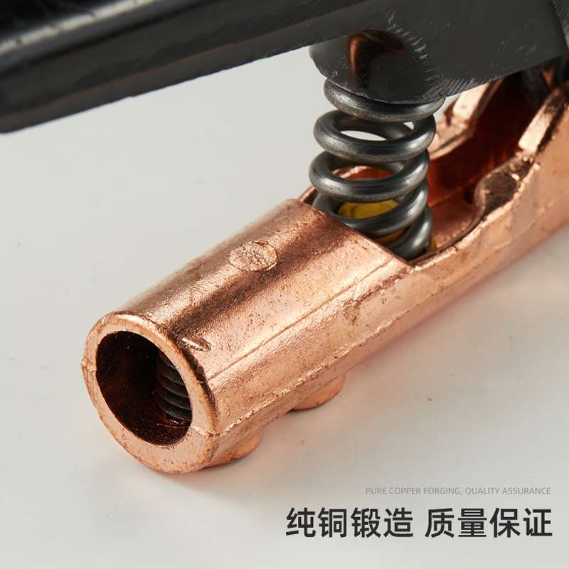 电焊钳工业级重型500A欧式全铜加厚800A不烫手抗摔防漏耐用焊把子
