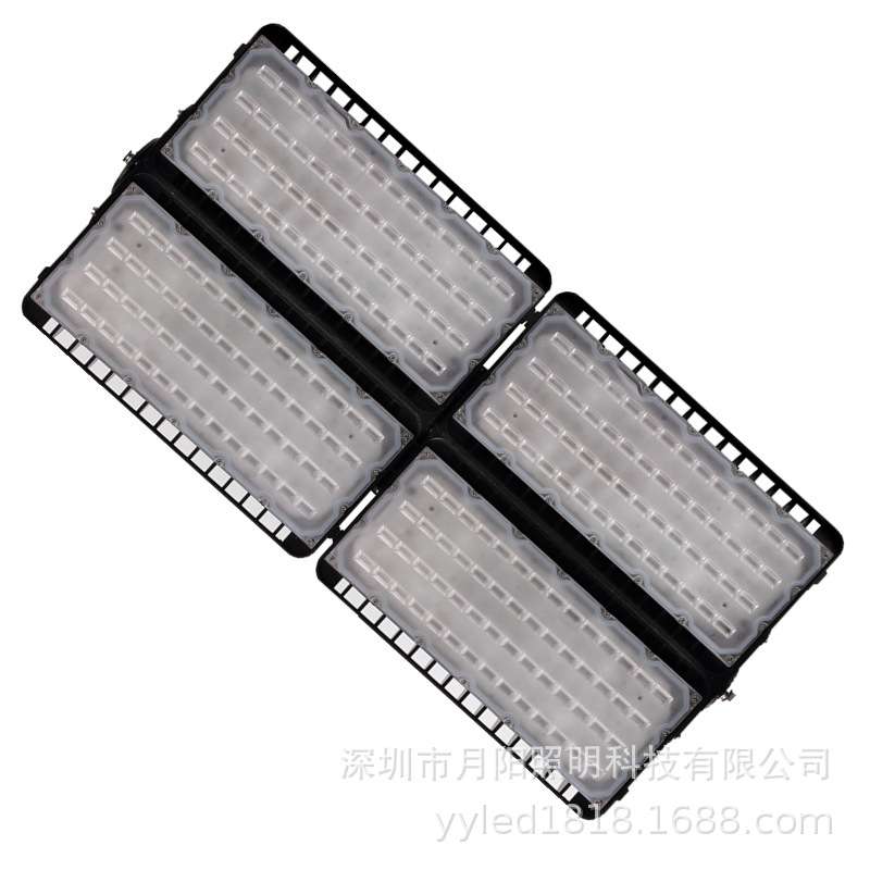 led投光灯外壳套件 户外灯具外壳800w投光灯外壳 防水led灯配件