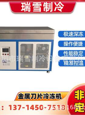 低温冷冻箱 工业超低温刀片冷冻机模具金属降温冷却 深冷设备厂家