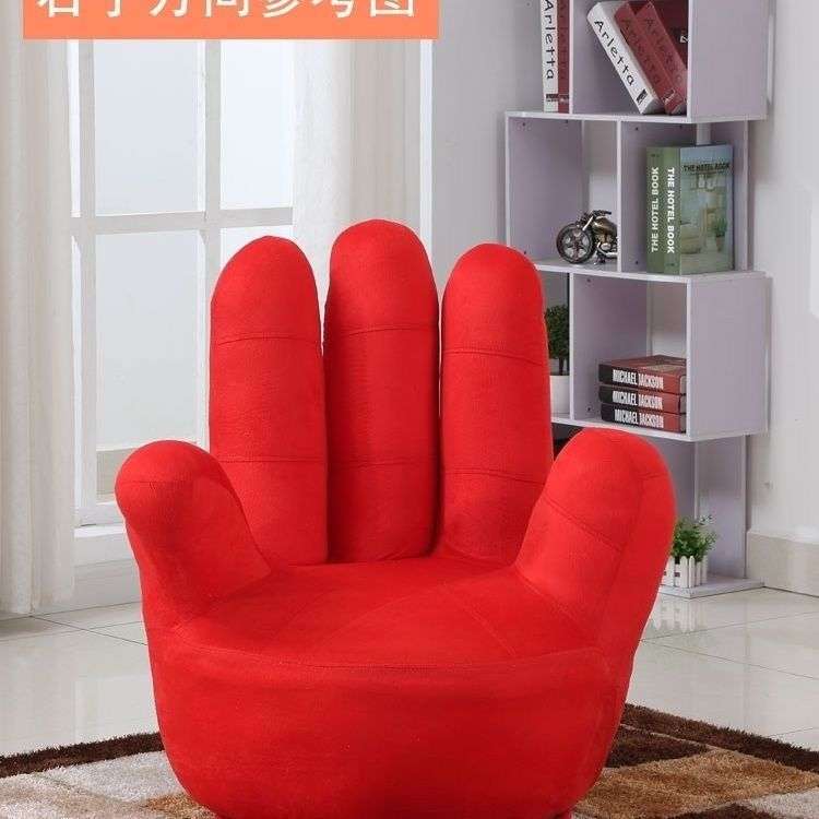 左右手指沙发布套OK手指绒布布套双弯五指沙发布套手掌沙发布套子
