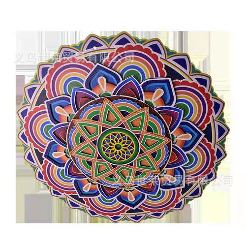 Multi-layered Wood Mandala Wall Art Decor Boho Room Decor