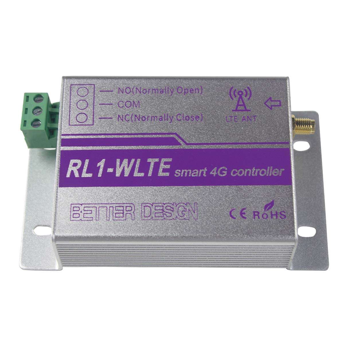 一路4G交流接触器控制机房供电路灯经纬度定时断电报警公众号推送
