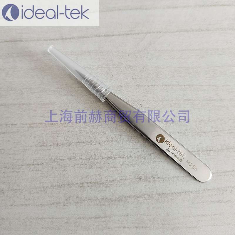 IDEAL-TEK 镊子 实验室 M3.SA 尖头镊子 总长度70mm