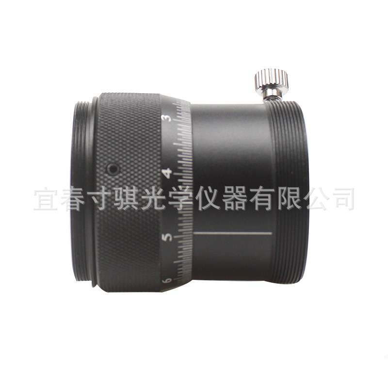 1.25英寸双螺旋调焦座转SCT外螺纹接口 带铜环 天文望远镜配件