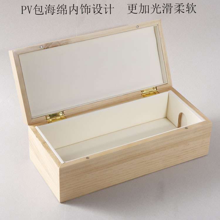 东莞木制品厂家供应实木红酒木木盒 木制木盒子加工 红酒木盒子