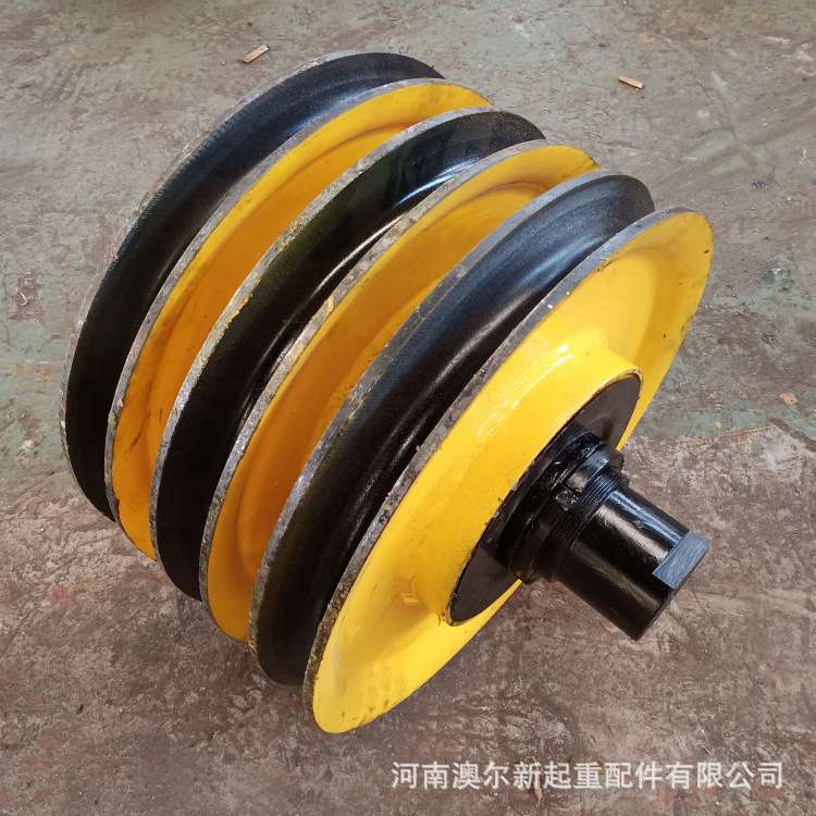 现货供应  起重机械配件定滑轮组  20吨热轧滑轮组  带轴承滑轮组