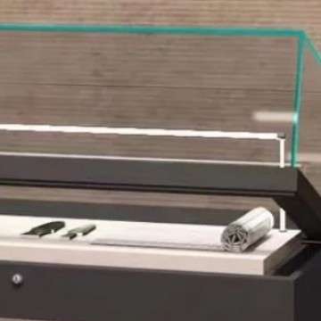 博物馆商场珠宝展柜珠宝店展示柜金银首饰展柜不锈钢玻璃展示柜子
