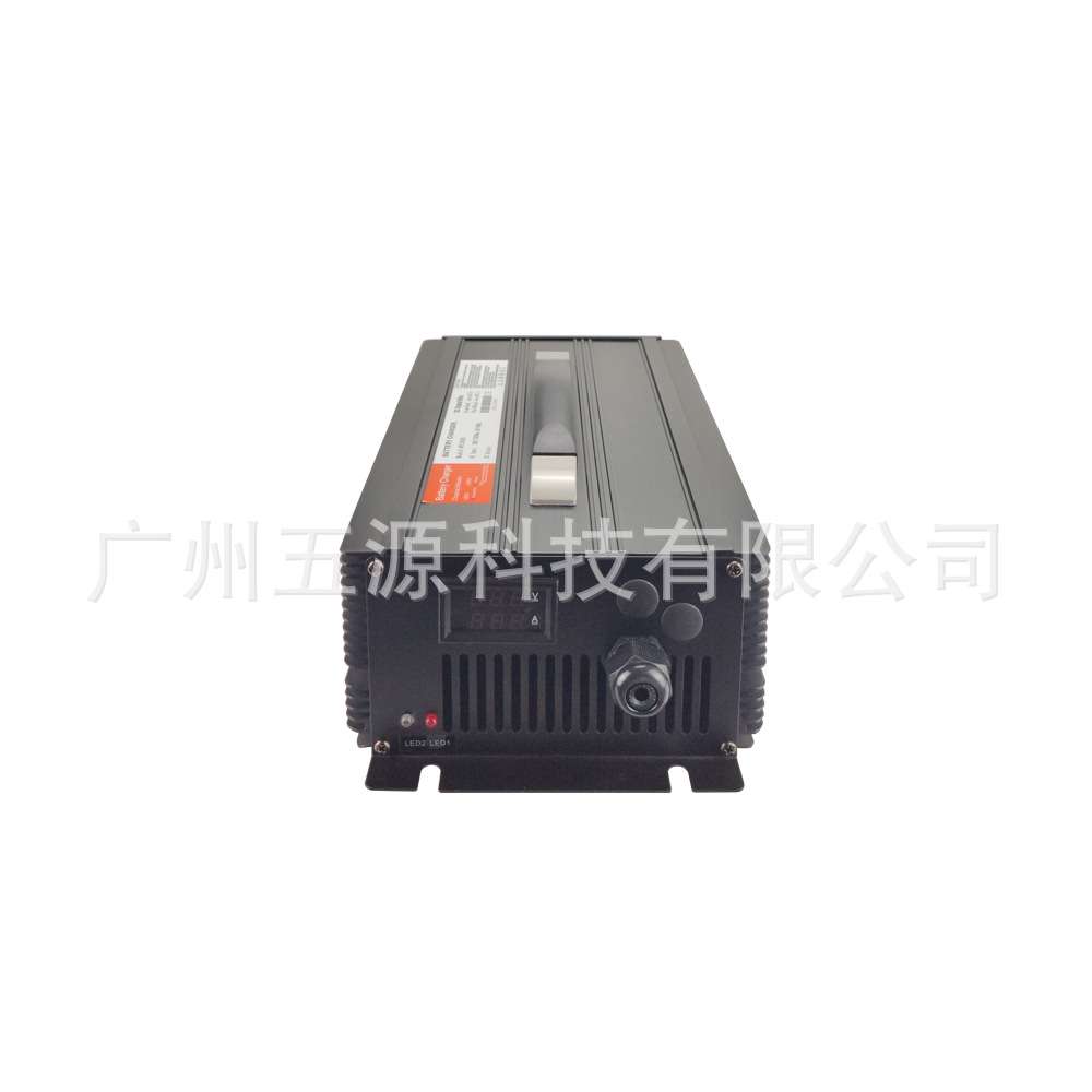【智能快充】2000W 24V60A堆高车 电动汽车铝壳充电机 带LED显示