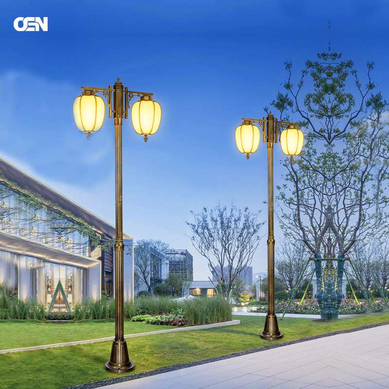 户外庭院灯高杆灯花园别墅小区路灯杆公园广场景观灯室外路灯防水