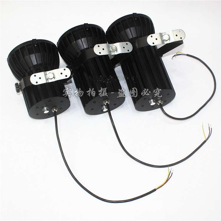 户外展会大炮灯展览馆展示车展厅灯LED70W100W超亮聚光会展射灯