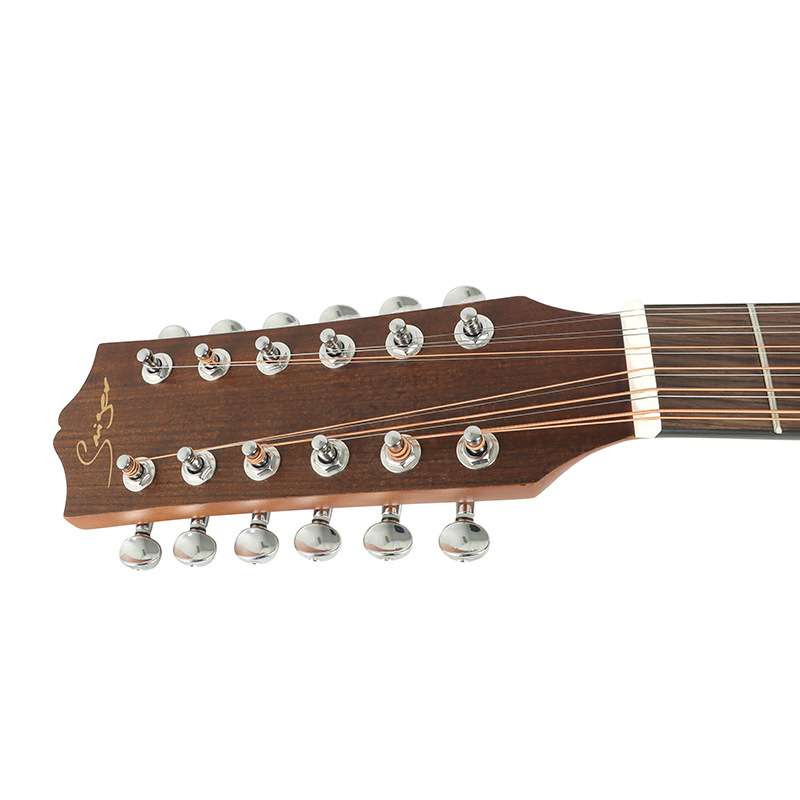 十二弦吉他 专业厂家 复弦12弦guitar 原木吉他可装电箱