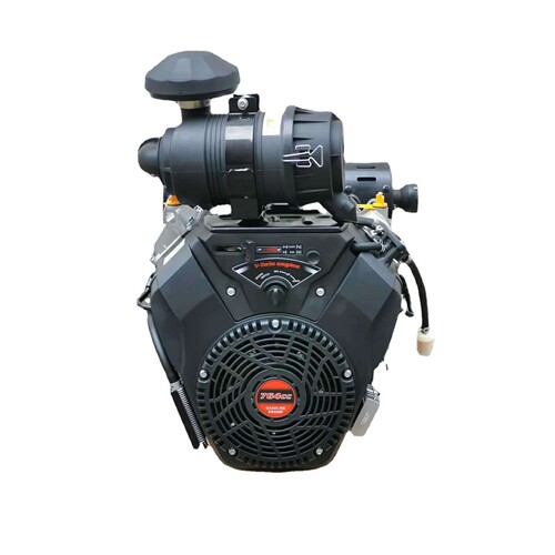 隆鑫双缸27马力 LC2V80FD汽油发动机764cc船用清洗机用17KW