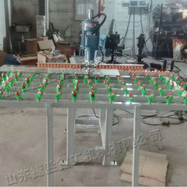 单头式小型直线磨边机 玻璃用圆边打磨设备 直线鸭嘴边粗磨机