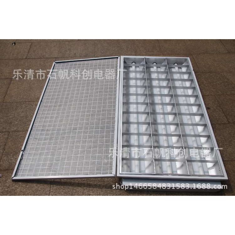 防爆格栅灯600*1200 嵌入式顶灯 明装式LED格栅灯 加油站天棚灯