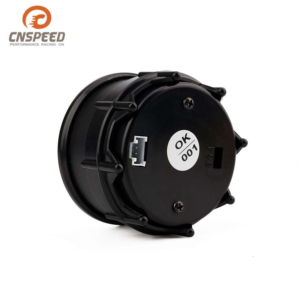 跨境热销12V通用汽车改装2寸(52mm)水温/油温/转速/电压赛车仪表