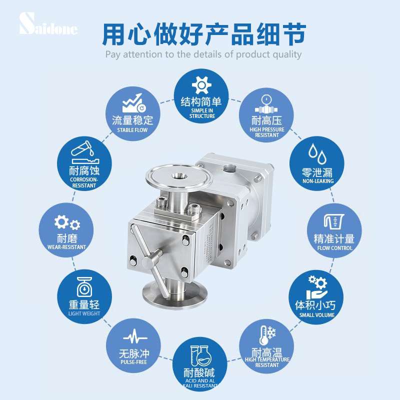 厂家现货机油微型不锈钢齿轮泵蜂蜜灌装小型磁力泵精密自吸计量泵