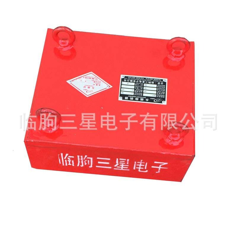 永磁除铁器输送带悬挂式强磁除铁机 方形工业矿场大吸铁石磁选机