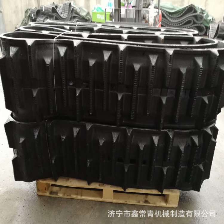 供应挖掘机履带液压行走底盘 导向轮橡胶履带底工程机械底盘总成