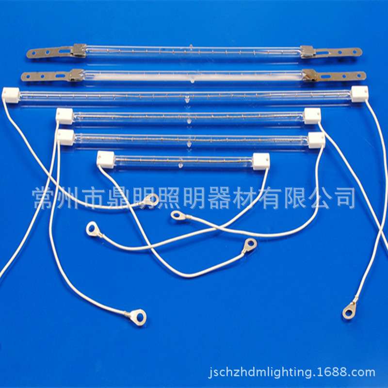 专业生产石英红外加热灯管 用于工业烤漆、烘烤、吹瓶机