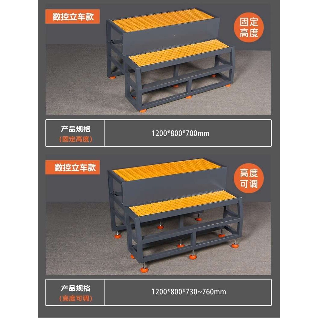 瑞格加厚玻璃钢工业脚踏板数控机床立车脚垫脚踩板板防滑格栅板