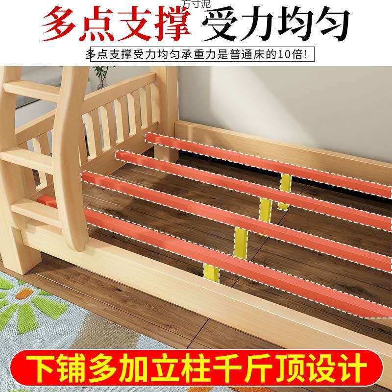 实木上下床子母床多功能高低两层割草机/草坪机