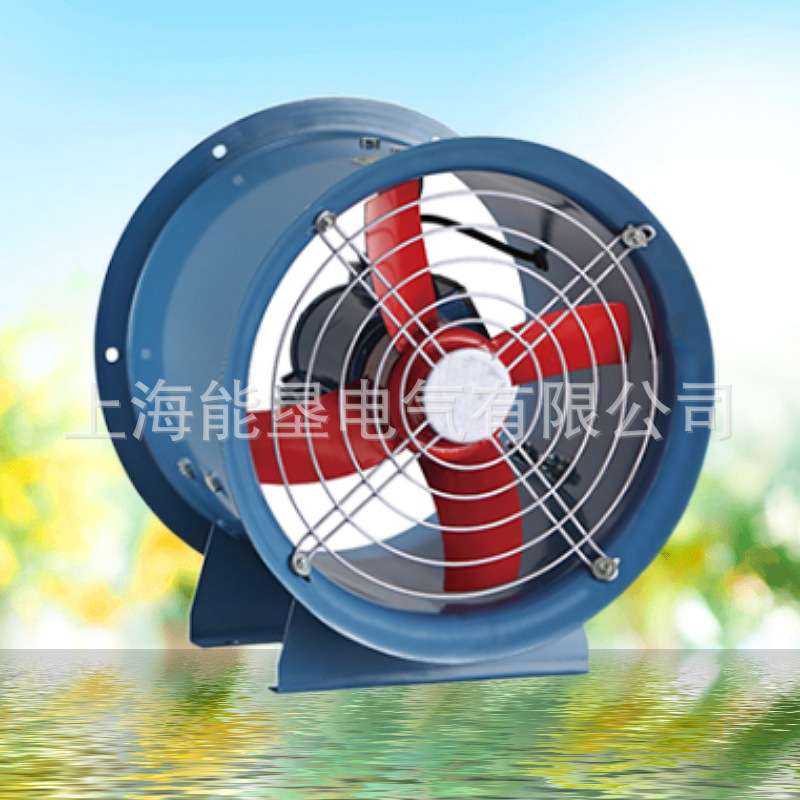 T35-11低噪音轴流通风机380V排风机工业通风换气商用散热管道