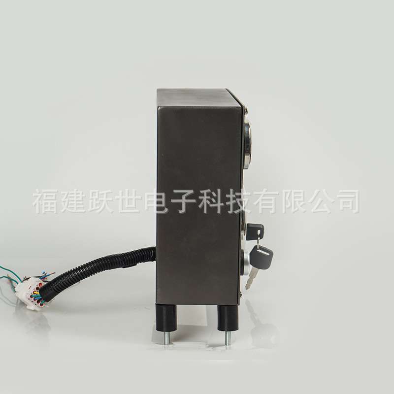 黑色发电机组控箱 数显组合表 转速水温油压电压油温油位 9-32V