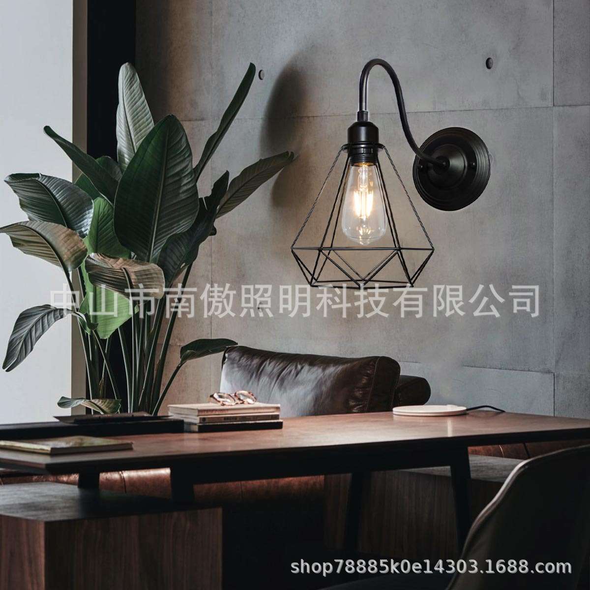 时尚简约壁灯复古卧室书房客厅卧书房床头壁灯过道阳台可调整壁灯