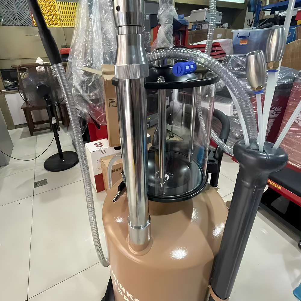 thinkcar气动抽接油机气动废油抽接油机带量杯接油盘废油收集器