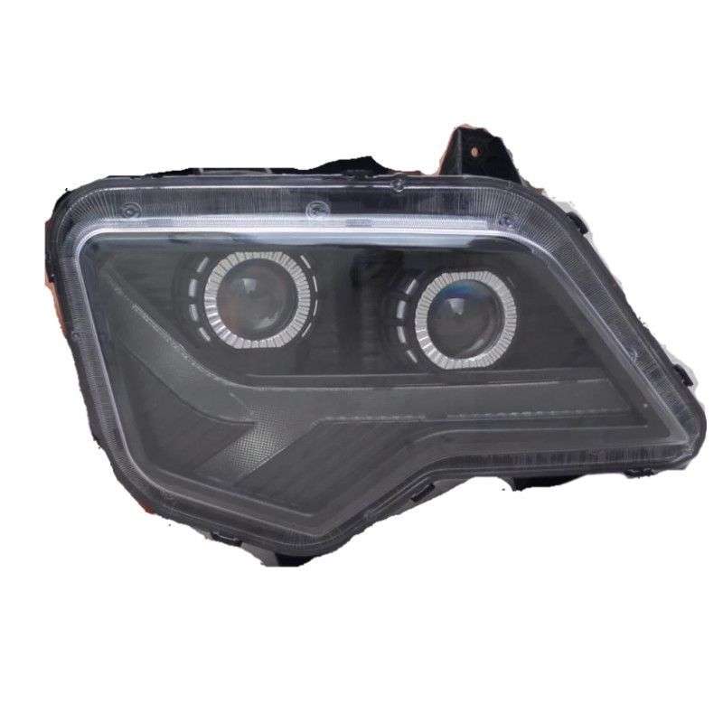 适用江淮格尔发K5W/K5全LED大灯总成改装件 高亮聚光双透镜带流水