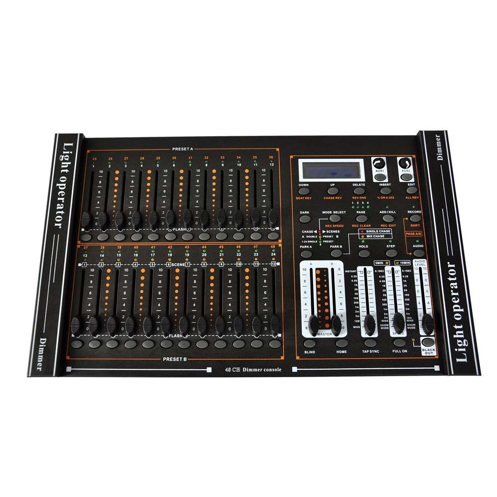 不夜天灯光 48路舞台灯光调光台 TP-D1315 DMX512控台灯具调光器