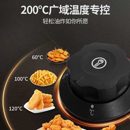 电炸炉商用电炸锅油炸锅串串机器商业110V欧美规鸡翅鸡柳摆摊神器