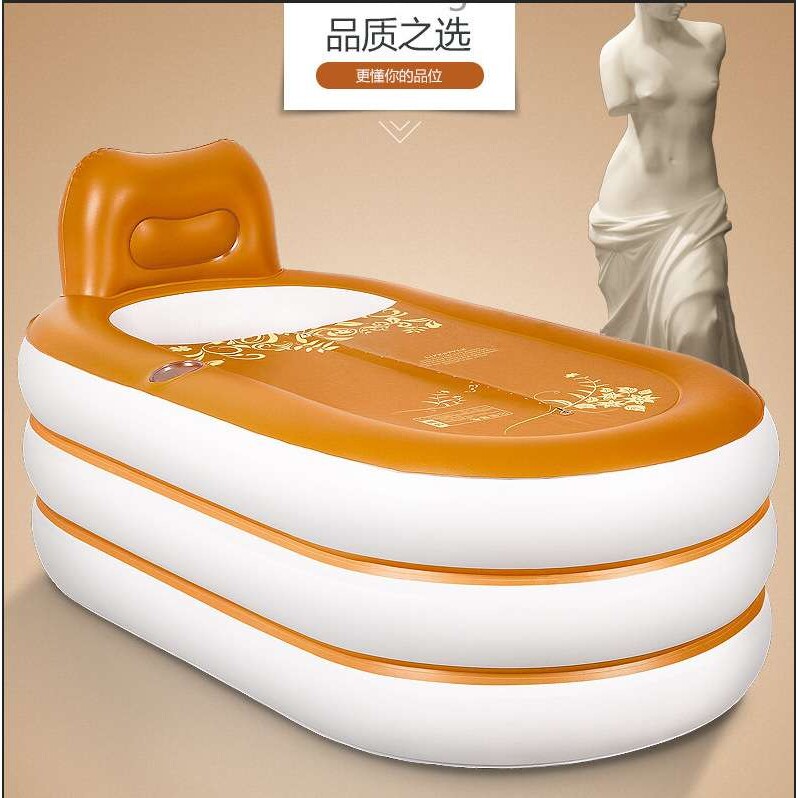 大人大号充气浴缸儿童折叠浴盆家用加厚浴桶洗澡桶泡澡桶 厂家