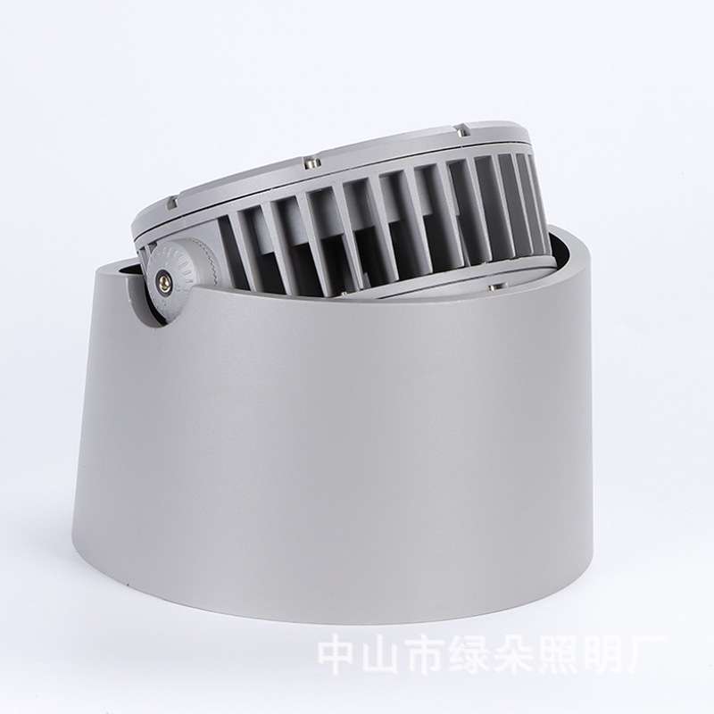 绿朵照明LED明装桶式调角度照树灯腰鼓灯投光灯树桩灯景观亮化