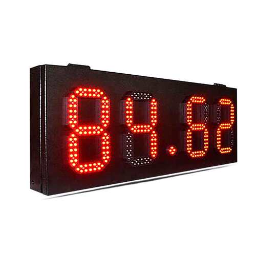 8-inch single red LED digital 88.88 gas station price plate
