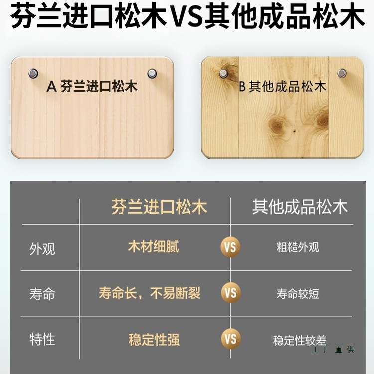 纯实木电脑桌台式卧室家用书桌学生学习写字桌子成人办公桌工作台