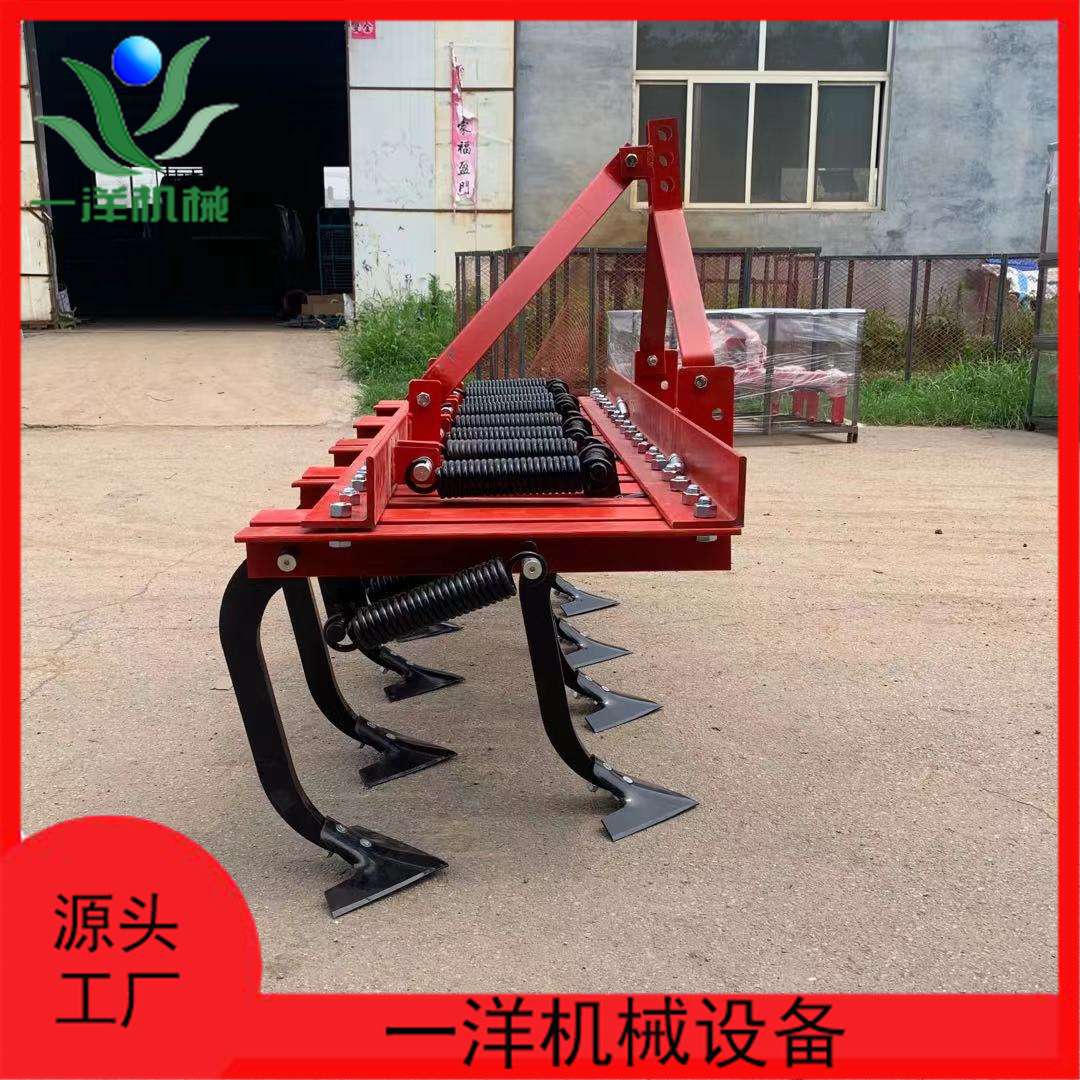 新款拖拉机带弹簧中耕机玉米大豆棉花深耕松土机起垄机中耕除草机