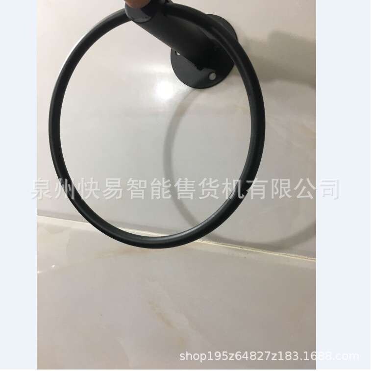展架窗帘挂布圆环铁艺窗帘挂样纺织卡头配件吊钩墙面固定架