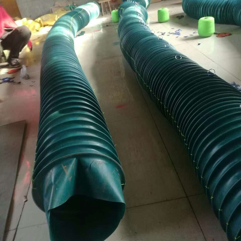 领口式连接布式法兰连接金属法兰连接配套法兰连接耐磨帆布软连接