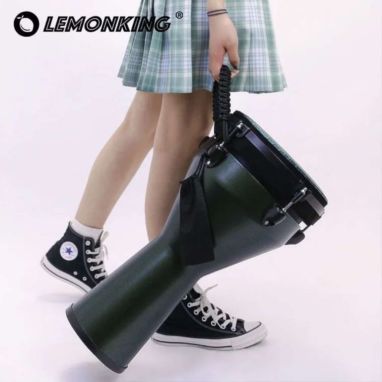 lemonking非洲鼓马丁柠檬暗夜蓝非洲鼓丽江手鼓成人款敲打击乐器